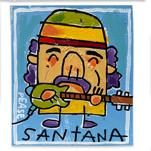 Ken Pease 11x13 Santana WP5562